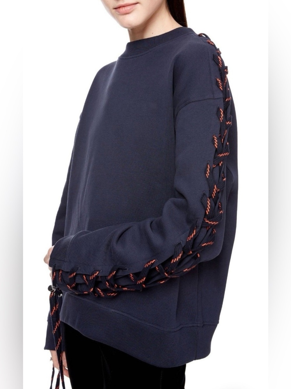 Acne Studios “Doris B” Fleece Pullover - Oversized